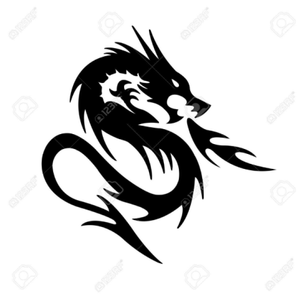 Black Dragon Roblox decal