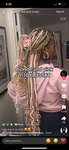 Glossy zari