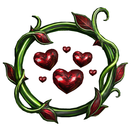 Vines of Hearts Halo Roblox item
