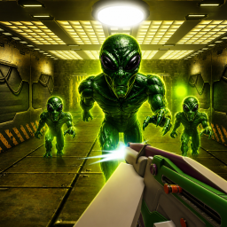 Kill Aliens in Area 51
