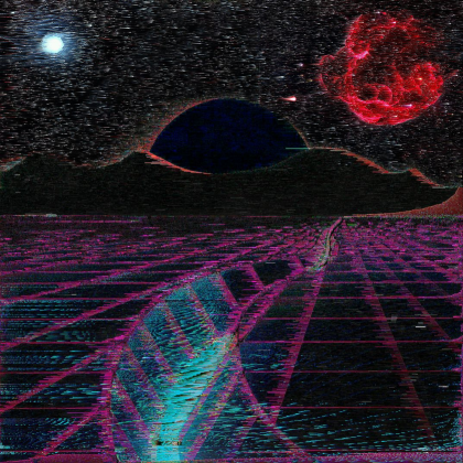Miami Night Vaporwave Skybox