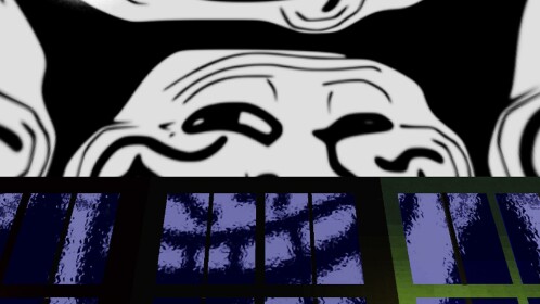 find the troll faces [sorry if im copying someone]