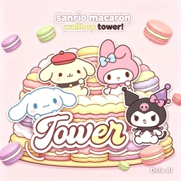 Sanrio macaron wallhop tower icon