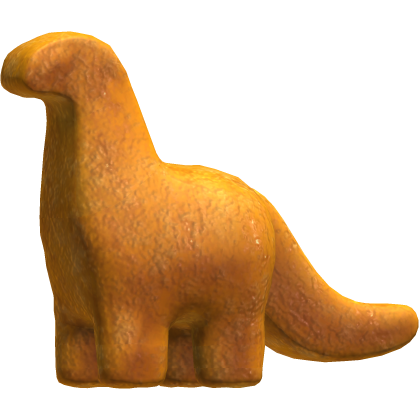 Dinosaur Chicken Nugget Plush [Left] thumbnail