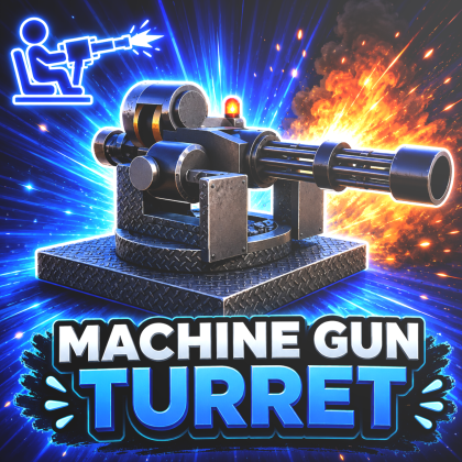 Machine Gun Turret Made By Zelgraz