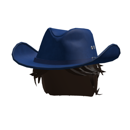 Messy Hair + Cowboy Hat