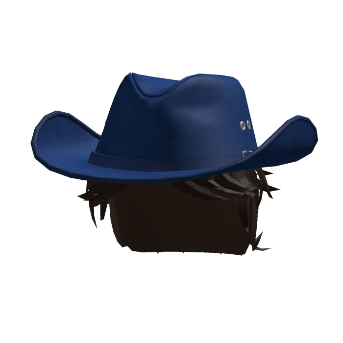Messy Hair + Cowboy Hat