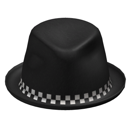 Сheckered Pork Pie Hat