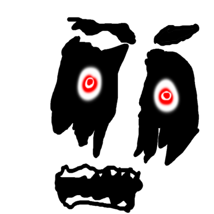 Creepy/Ghost Face Roblox decal