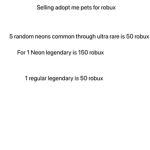 Selling adopt me pets and mm2 weapons