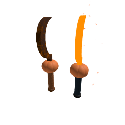 pumpkin sickle normal and ENFLAMED