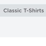 The ultimate T-shirt group