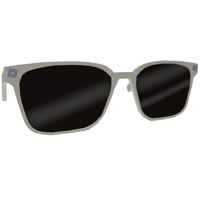 White Roblox Sunglasses