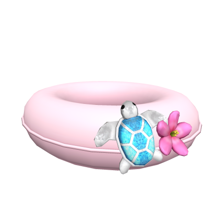 ♡ tropical turtle beach floaty