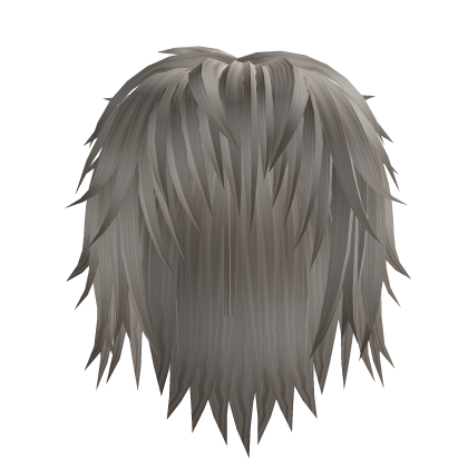 long anime messy vkei moe emo hair in dark blonde Roblox item