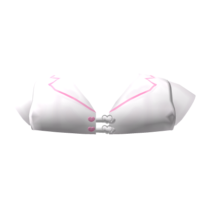 𖹭 Sweetheart Medic Top in White