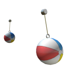 Beach Ball Earrings
