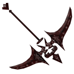 Red Rune Scythe