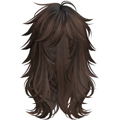 Scene Wispy Flared Wolfcut Brown Cheetah