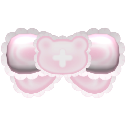 ♡ ┊ beary sweet nurse bow hairclip .ᐟ