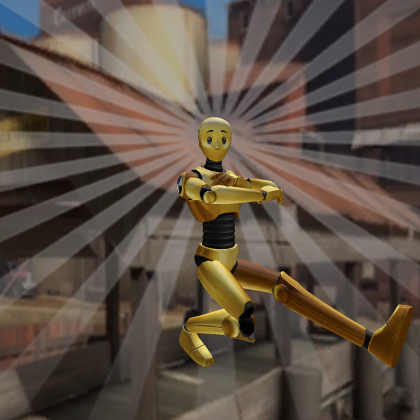 Russian-dance/Kazotsky-kick animation.