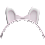 cute bunni pink ruffle 