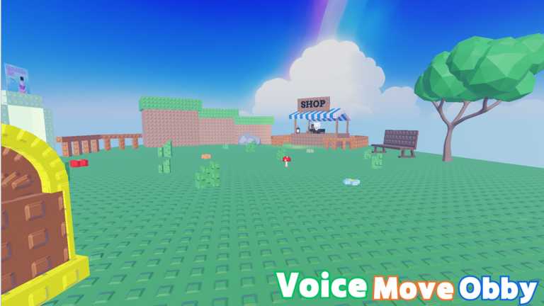 Voice Move Obby 🎤 게임 플레이 스크린샷 2 | 로블독