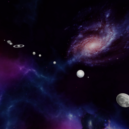 Explore the solar systems moons!