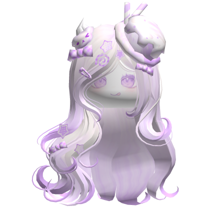 ♡ Ice Cream Charms Girly (Pastel Purple) Roblox item