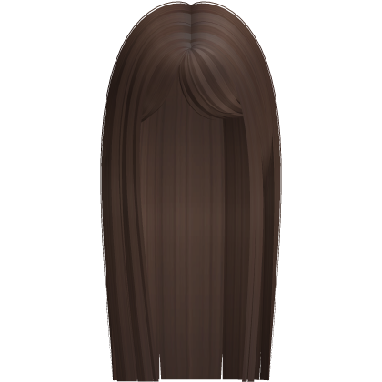 Sleek Popular Long Straight Hair (Brown)