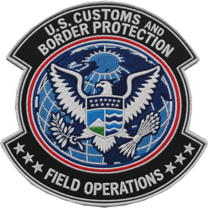BLF™ Patch - U.S. Customs & Border [LEFT]