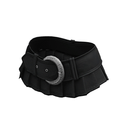 Black Micro Belt Skirt thumbnail