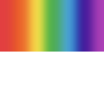 Rainbow falling