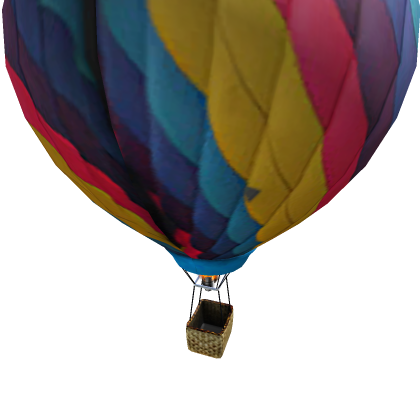Hot Air Balloon (Rainbow RETEX)