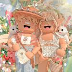 .Matching boy and girl Clothes.