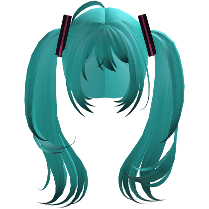 Miku cosplay hair