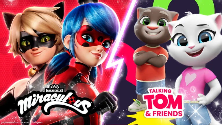 Talking Tom vs Miraculous