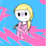 Flamingo Cutie Fan Group