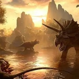 Cretacic dinosaur (survive)