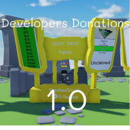 [New] 💸Developer's Donations💸
