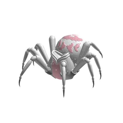 Spider Body (White and Pink)