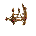 Left Royal Gold Shoulder Ornament