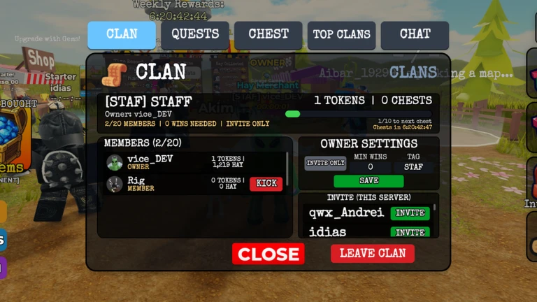 ⚔️ CLANS ⚔️