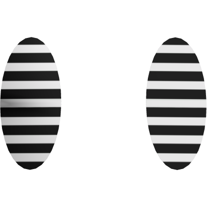 striped black and white moe eyes - contacts 