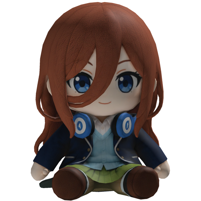 Pelucia Miku Nakano Ombro