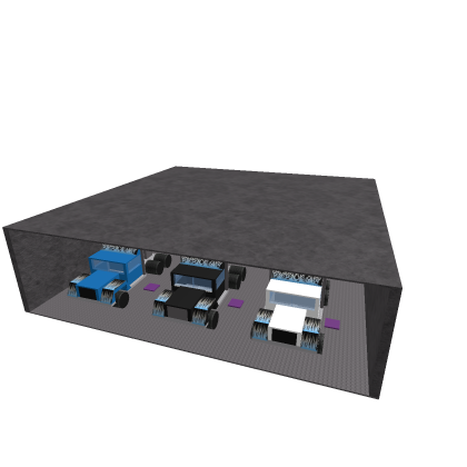 semi truck garage