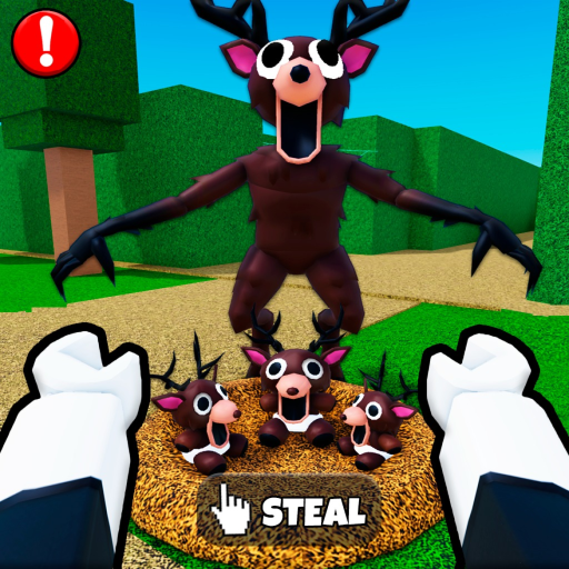 Steal Baby from 99 Nights Monster official Roblox game thumbnail