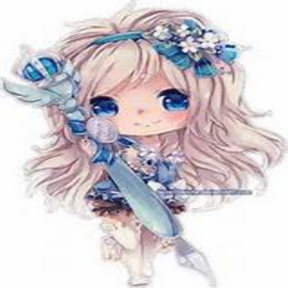 Cool mythical chibi girl Roblox decal