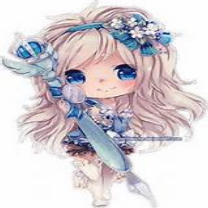 Cool mythical chibi girl Roblox decal