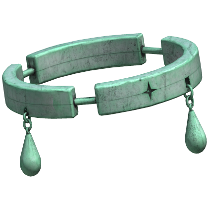 Mint Broken Teardrop Halo